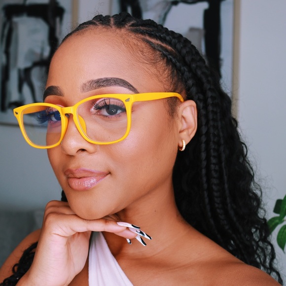 Yellow computer glasses - Picture 1 of 3